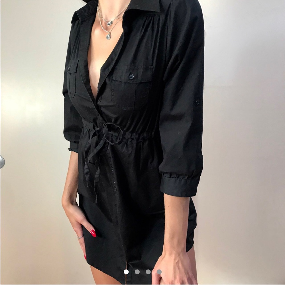 black dress